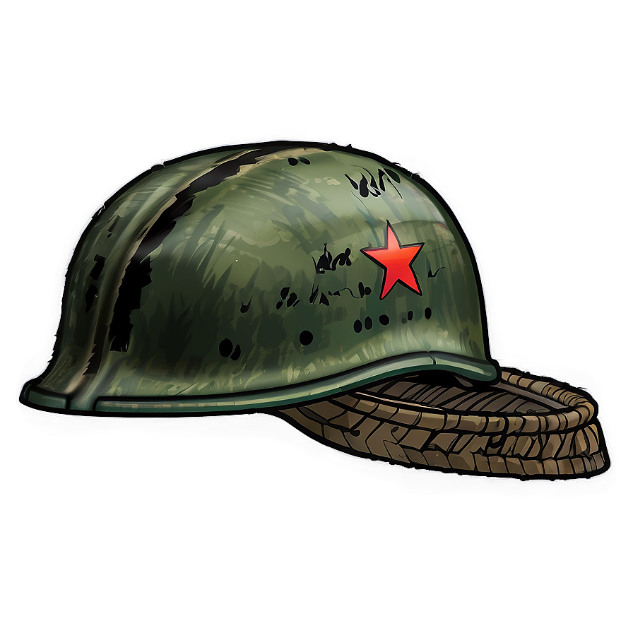 Vietnam War Helmet Illustration Png 99 PNG Image