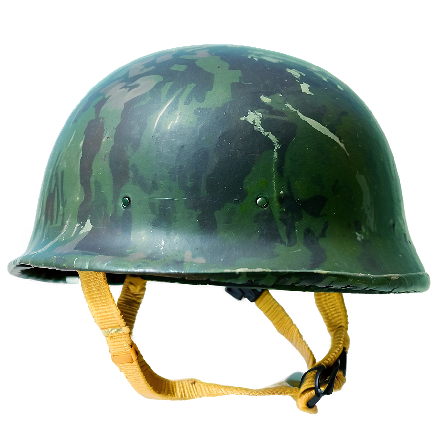 Vietnam War Helmet With Cover Png 13 PNG Image