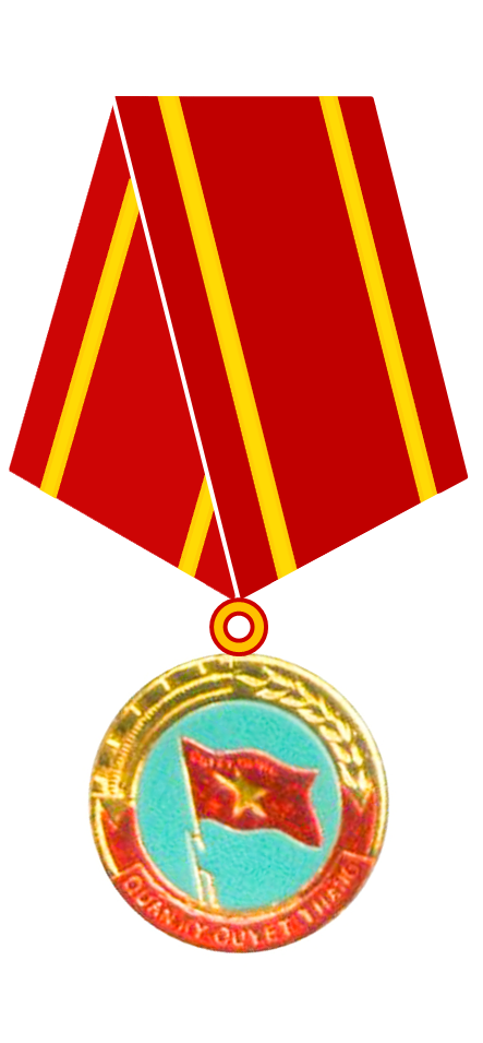 Vietnamese Military Medal PNG Image