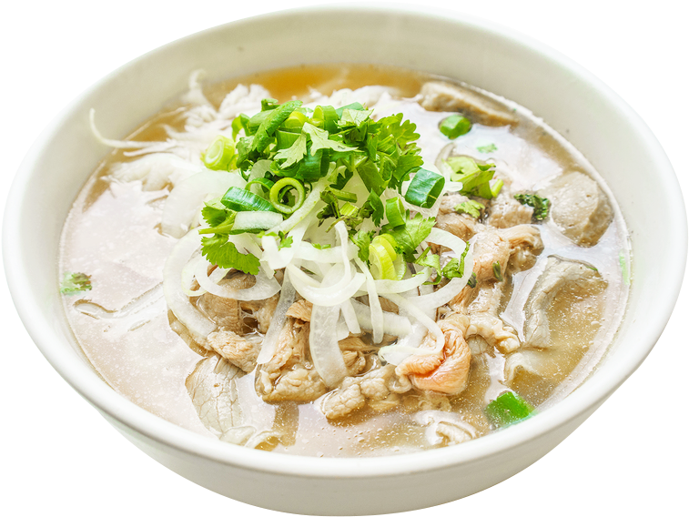 Vietnamese Pho Noodle Soup PNG Image