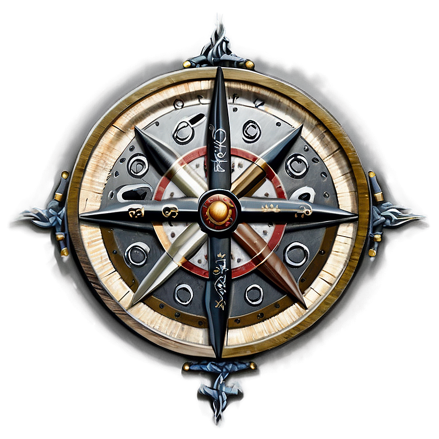 Viking Compass Png 06202024 PNG Image