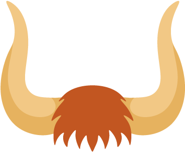 Viking Helmet Horns PNG Image