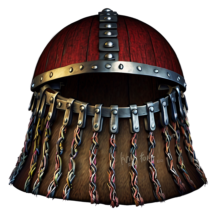 Viking Helmet With Braids Png 06132024 PNG Image