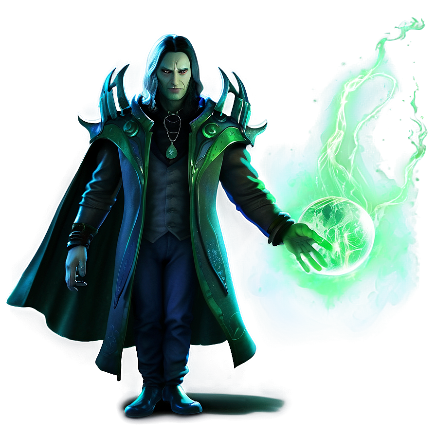 Villain Casting Spell Png 06252024 PNG Image