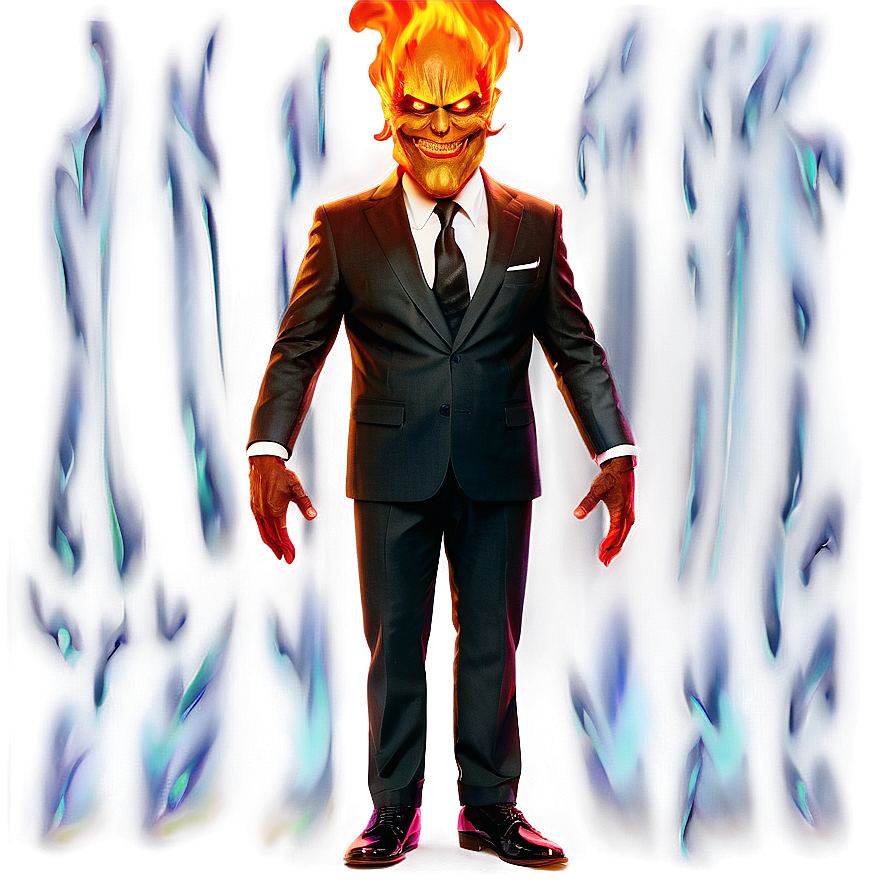 Villain In Flames Png Ydi98 PNG Image