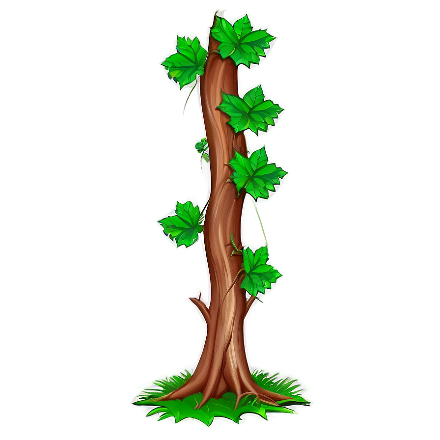 Vine Wrapped Tree Png Tgq PNG Image