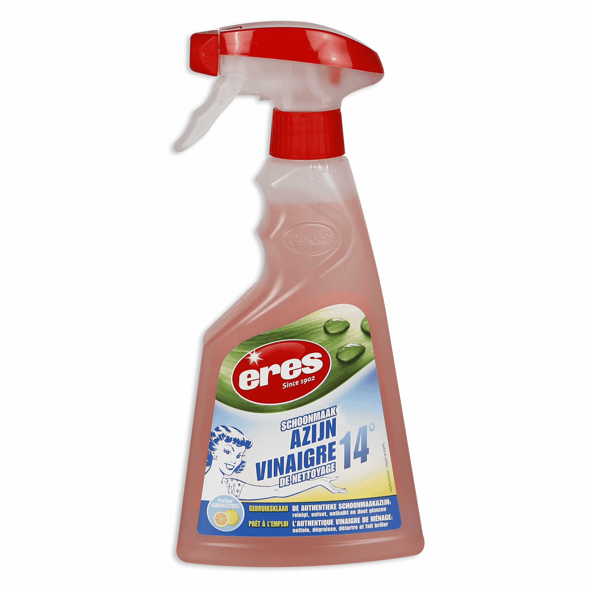 Vinegar Cleaning Spray Bottle PNG Image