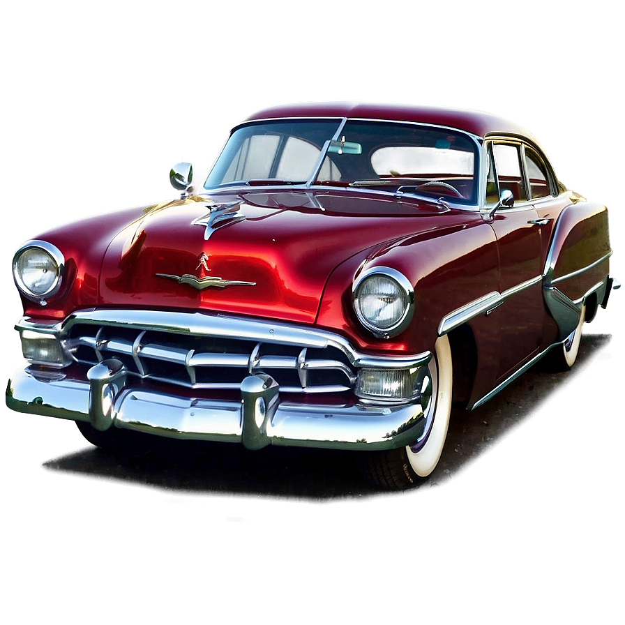 Vintage 1950s Automobile Ads Png 66 PNG Image