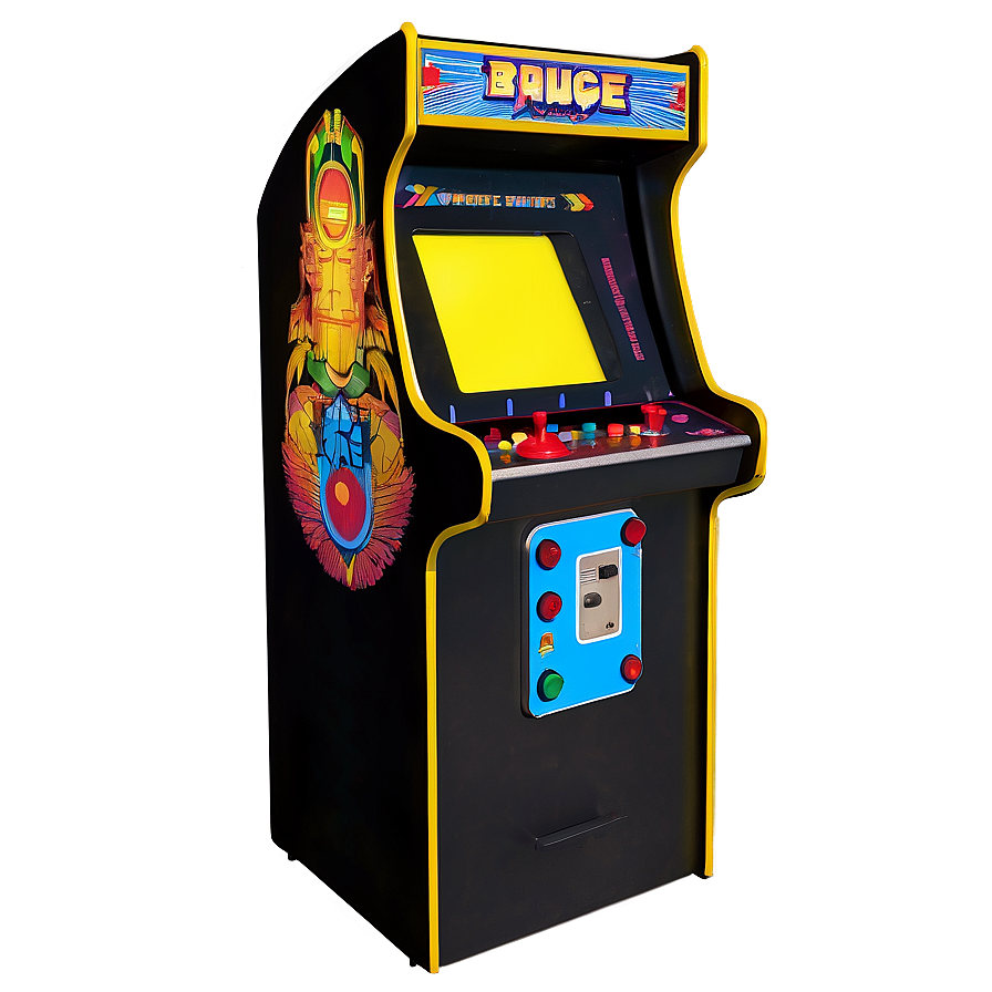 Vintage Arcade Machines Png 06292024 PNG Image