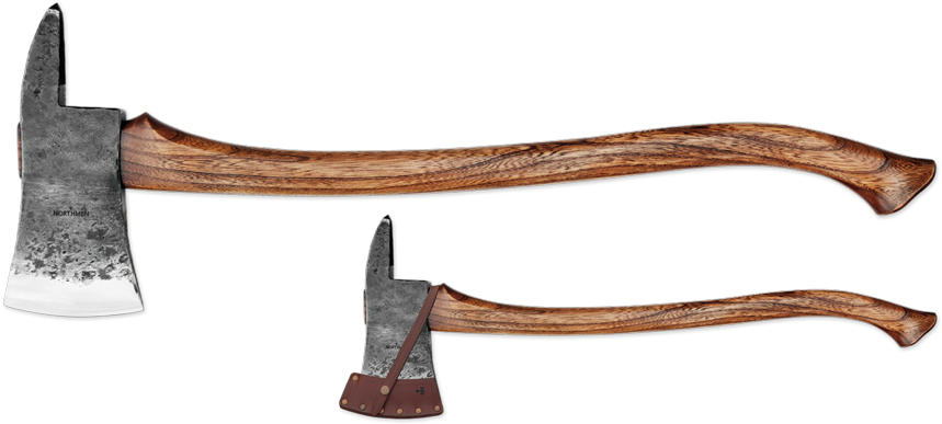 Vintage Axes Transparent Background PNG Image