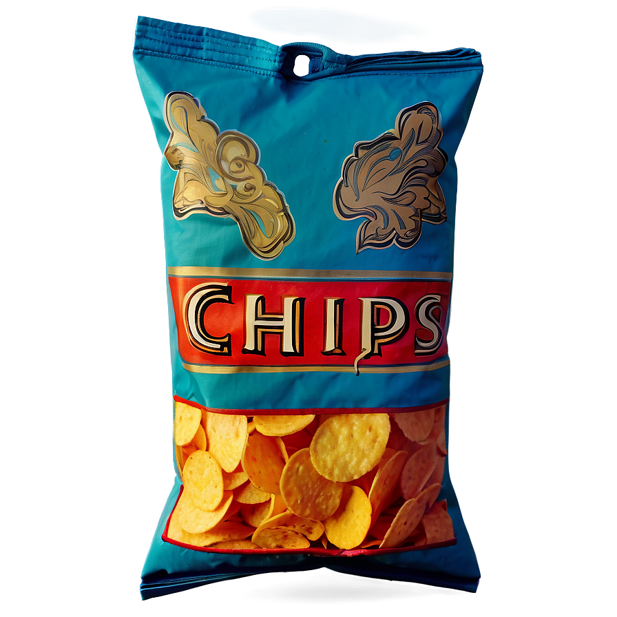 Vintage Bag Of Chips Png 60 PNG Image