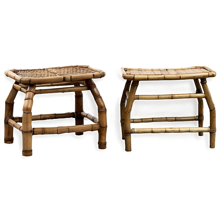 Vintage Bamboo Furniture Png 05232024 PNG Image