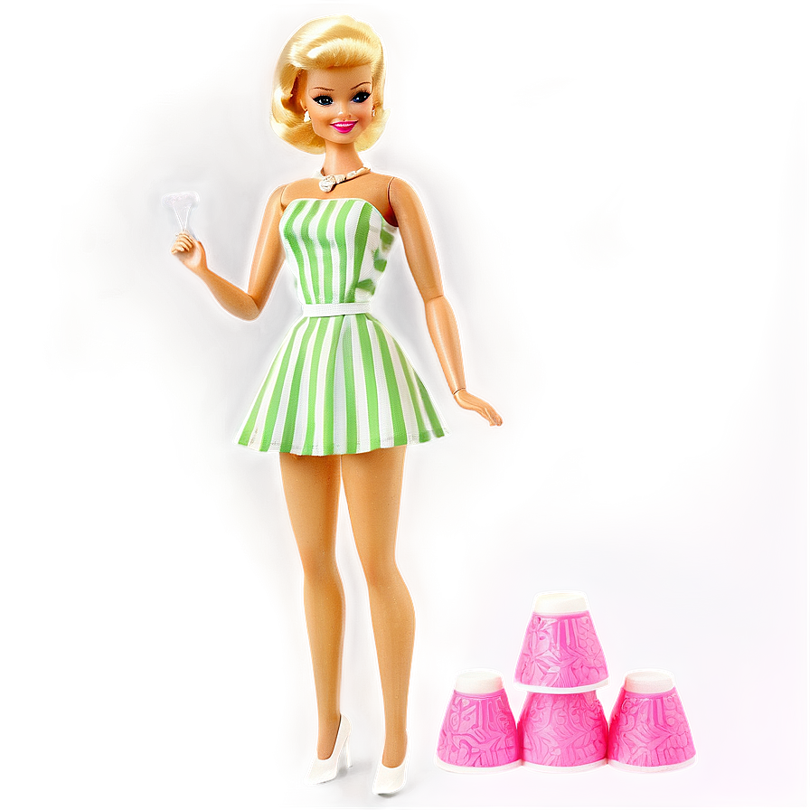 Vintage Barbie Png Jqp53 PNG Image