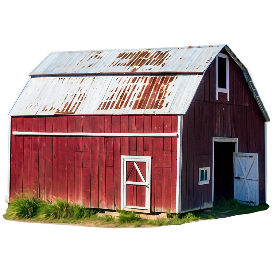 Vintage Barn Structure Png Ncs PNG Image