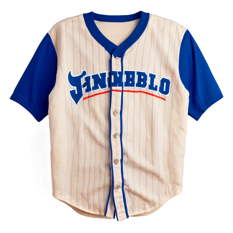 Vintage Baseball Jersey Png Wlb PNG Image