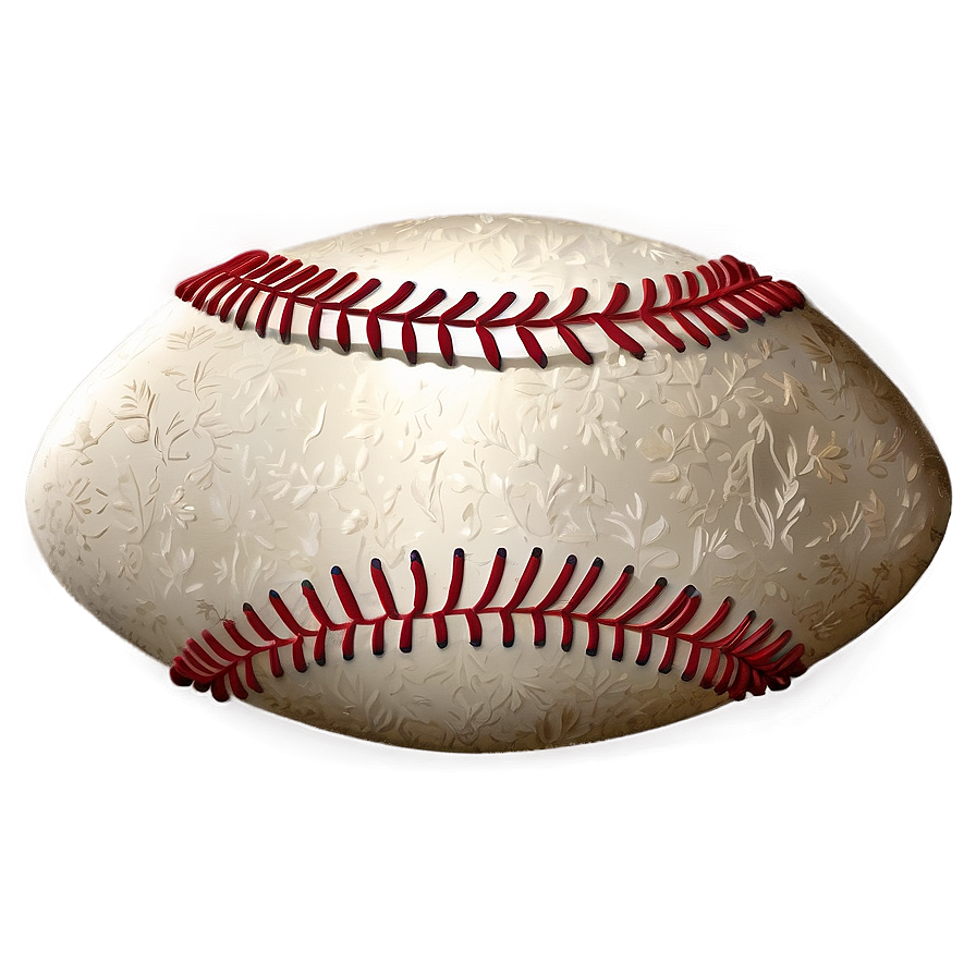 Vintage Baseball Stitch Illustration Png Nqb PNG Image