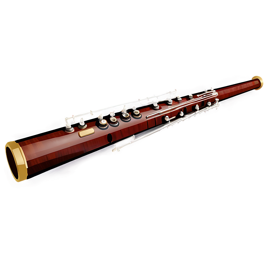 Vintage Bassoon Graphic Png 62 PNG Image