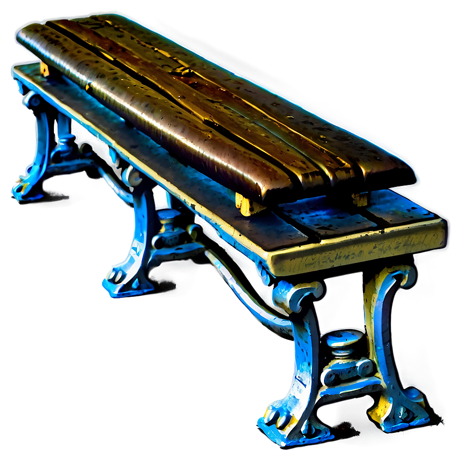 Vintage Bench Png Klc PNG Image