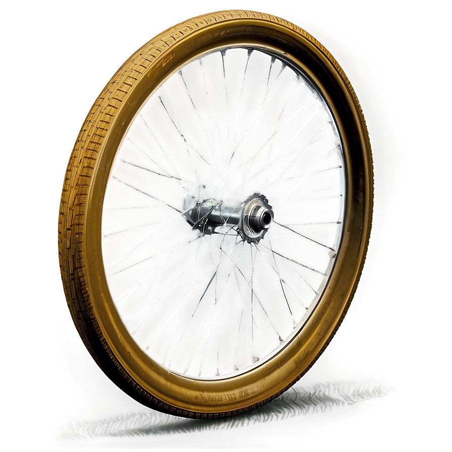 Vintage Bike Wheel Png 06282024 PNG Image