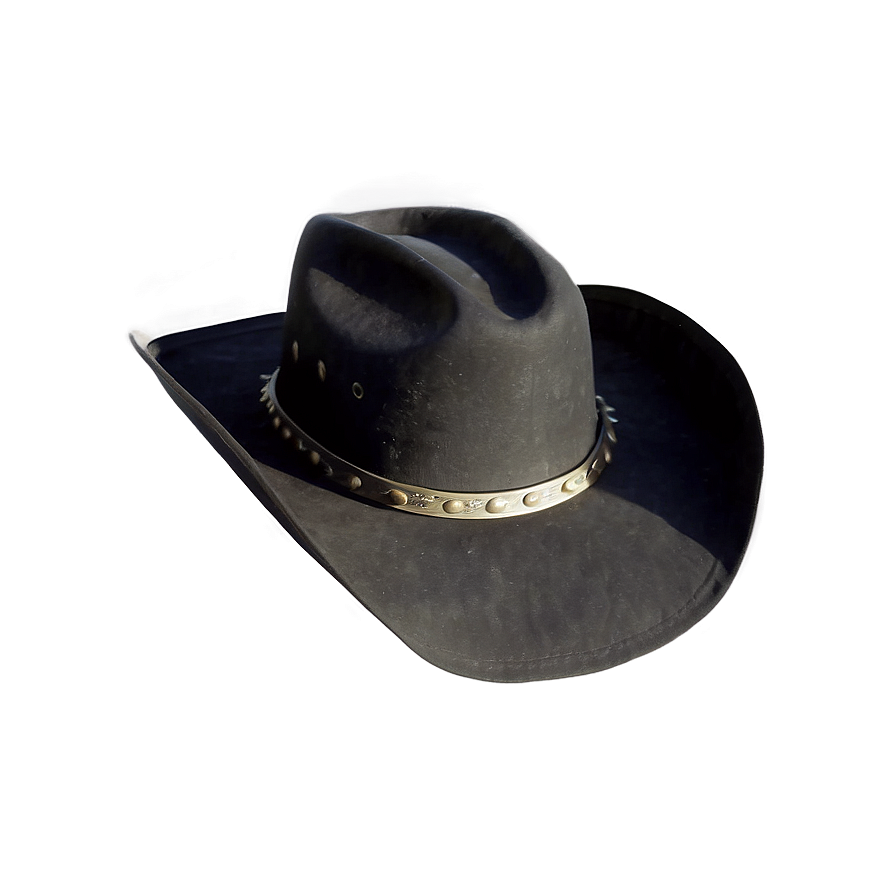 Vintage Black Cowboy Hat Png 06212024 PNG Image