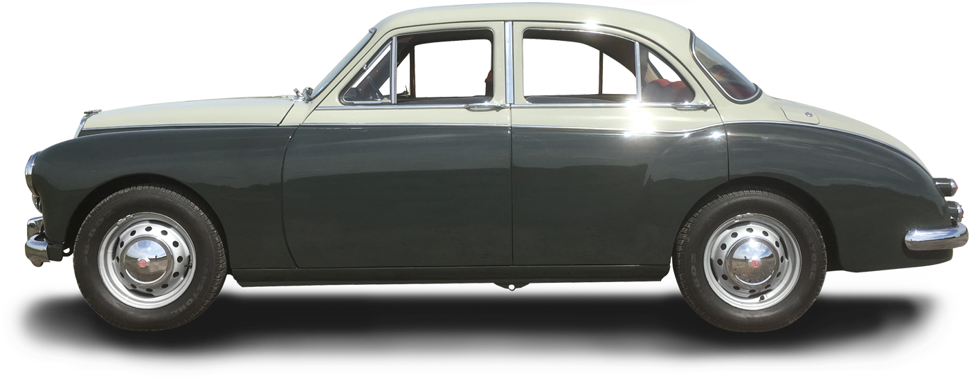 Vintage Black Sedan Classic Car PNG Image