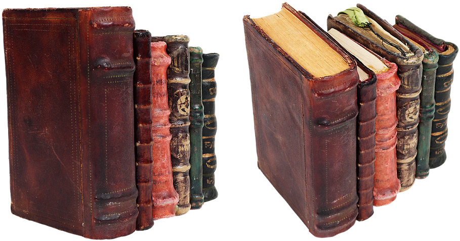 Vintage_ Book_ Collection_ P N G PNG Image