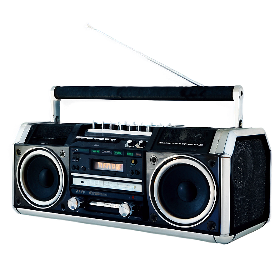 Vintage Boombox Png Ier PNG Image