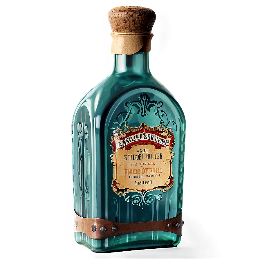 Vintage Bottle Png Std23 PNG Image