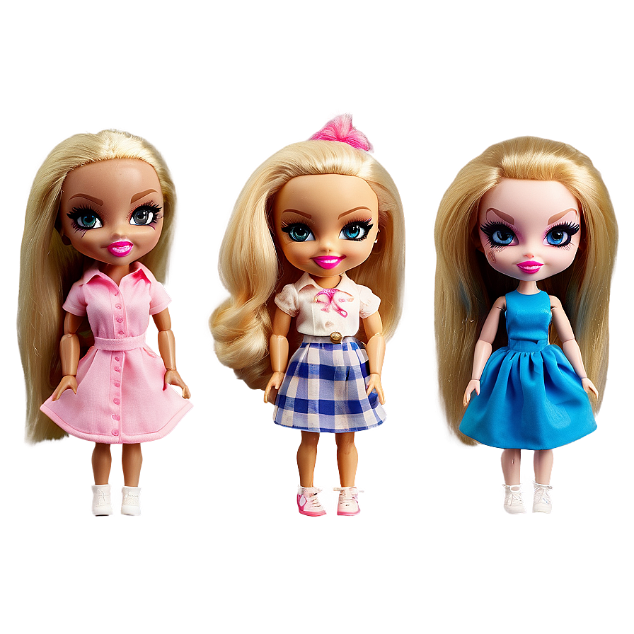 Vintage Bratz Dolls Png 05212024 PNG Image