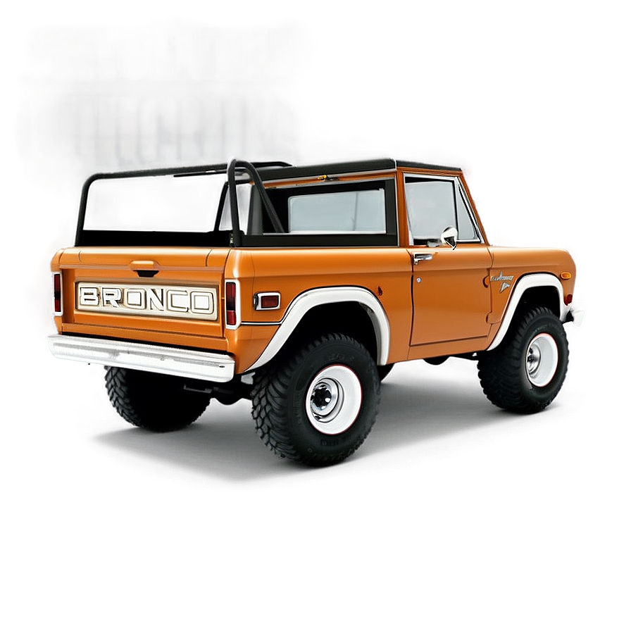 Vintage Bronco Png Jhe PNG Image