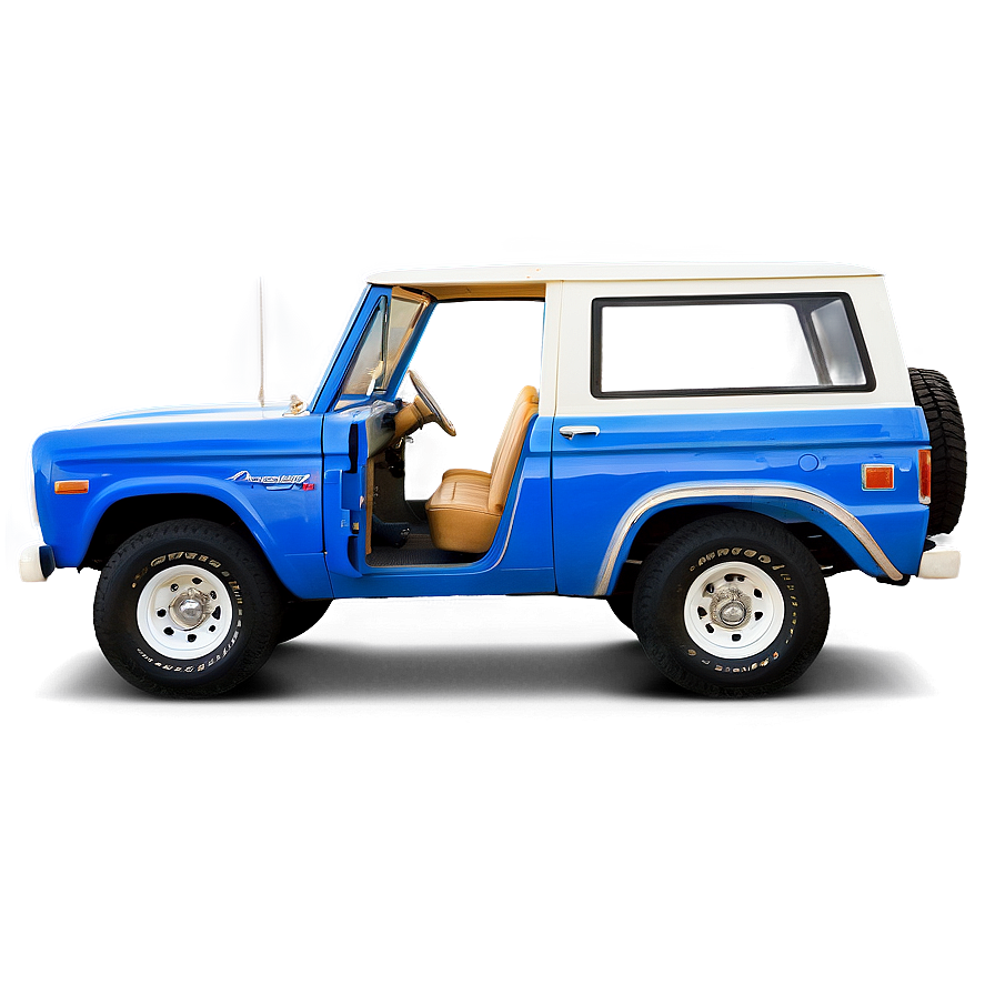 Vintage Bronco Png Qdh PNG Image