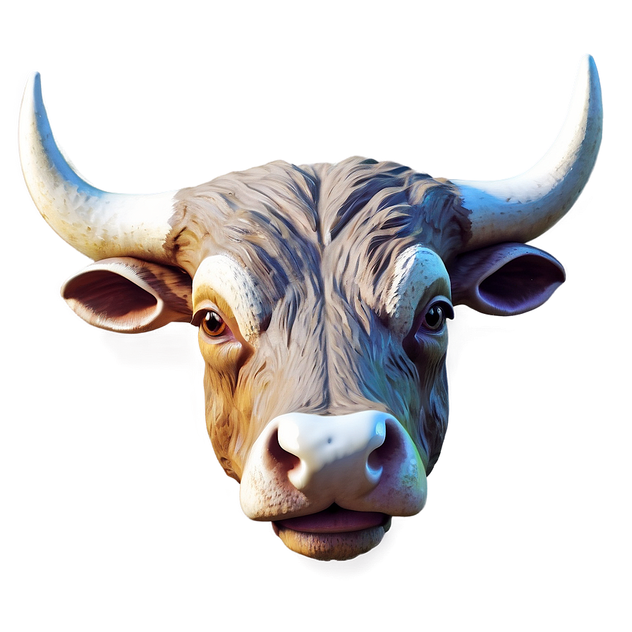 Vintage Bull Head Drawing Png Wfk PNG Image