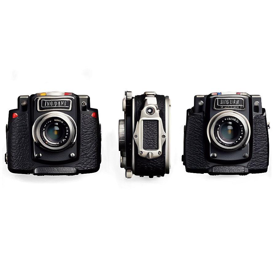 Vintage Camera Top View Png Efe93 PNG Image