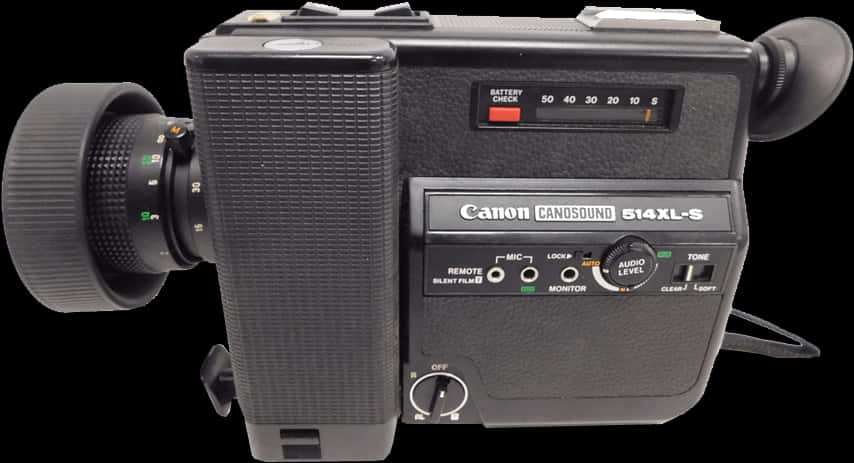 Vintage Canon Camera514 X L S PNG Image