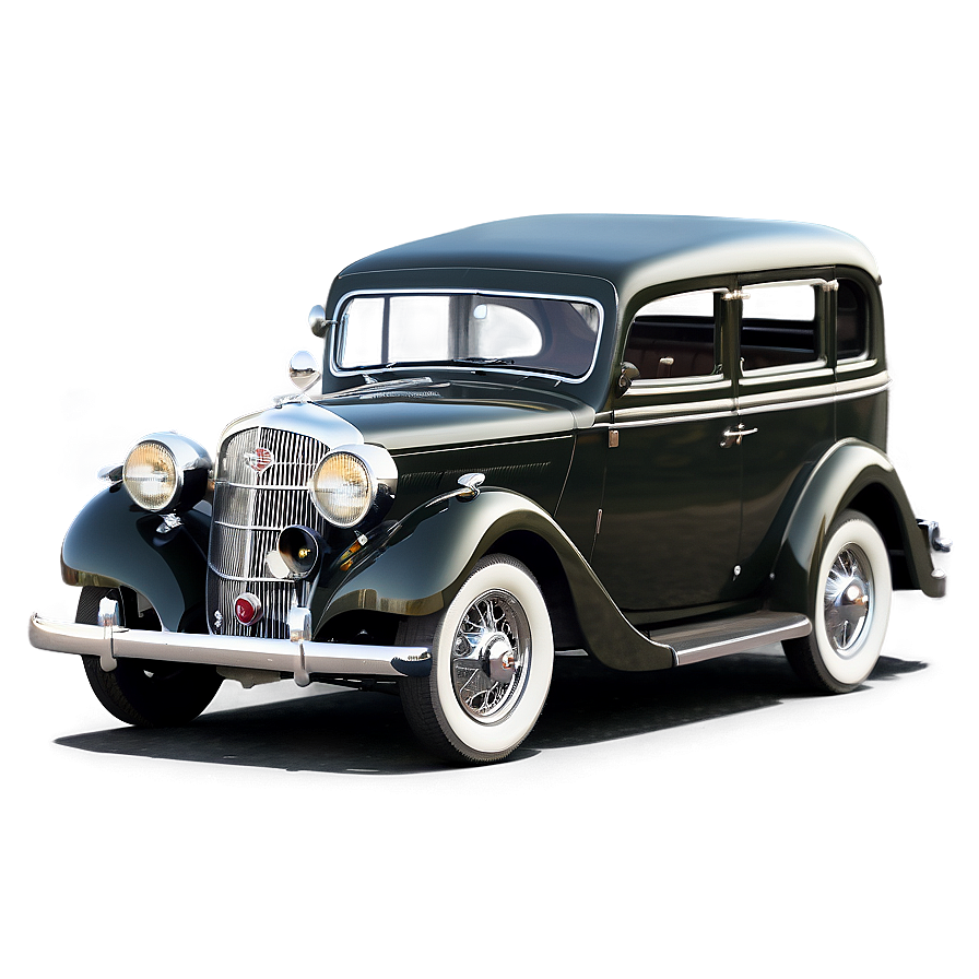 Vintage Car And Fashion Era Png Blm67 PNG Image