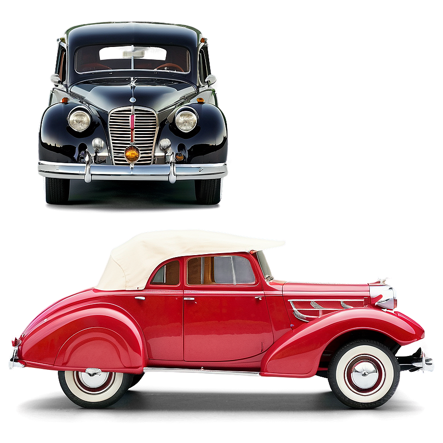 Vintage Car Classic Design Png 06252024 PNG Image