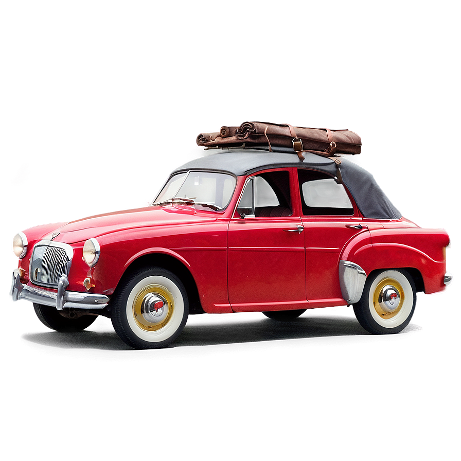 Vintage Car Road Trip Png Gig25 PNG Image