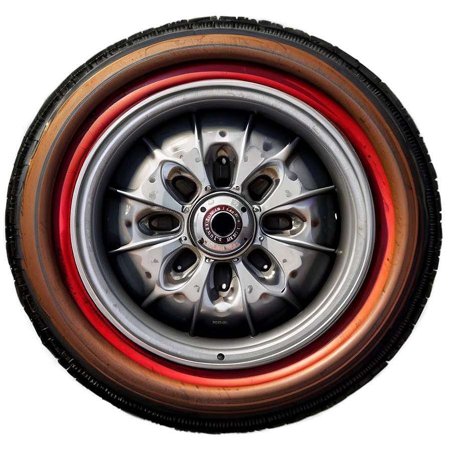 Vintage Car Wheel Png Vri16 PNG Image