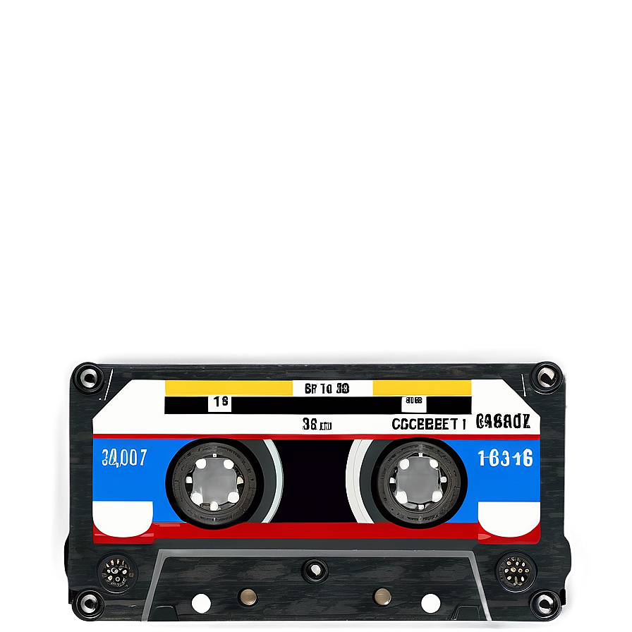 Vintage Cassette Tape Png 06112024 PNG Image