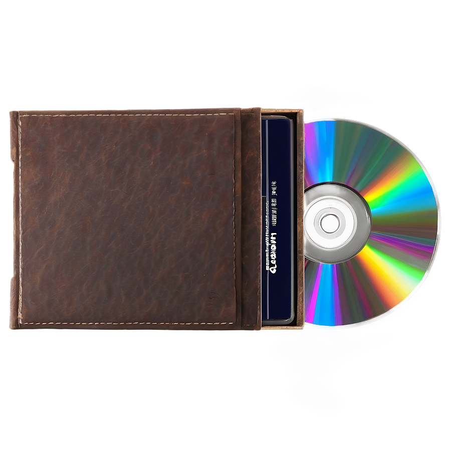 Vintage Cd Case Render Png 05252024 PNG Image