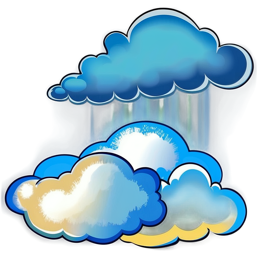 Vintage Cloud Illustration Png Xol96 PNG Image