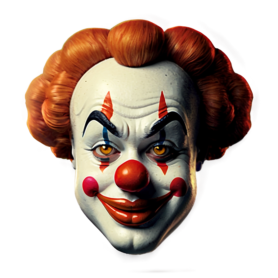 Vintage Clown Emoji Png 64 PNG Image