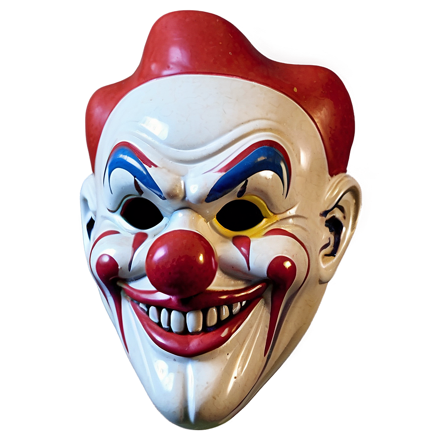 Vintage Clown Mask Png Yap PNG Image