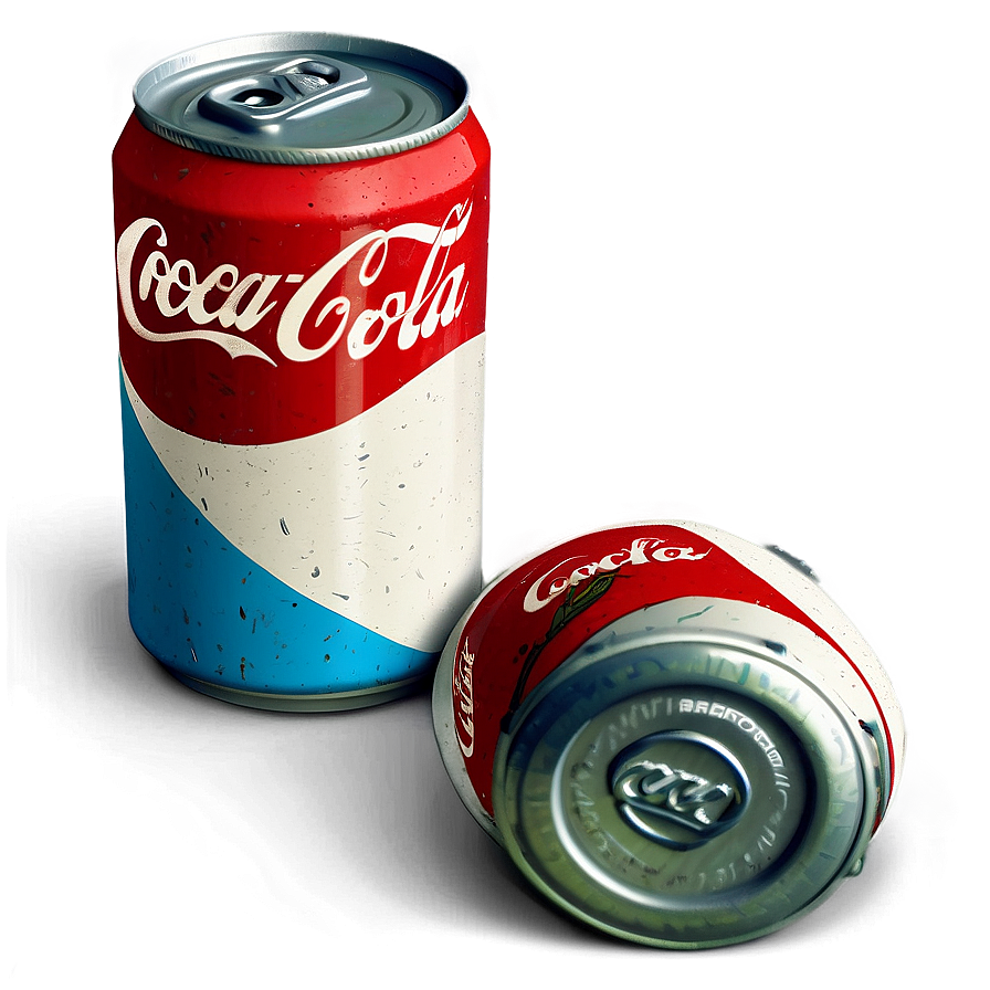 Vintage Coca Cola Can Design Png 06122024 PNG Image