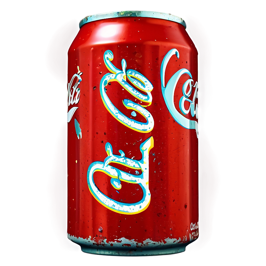 Vintage Coca Cola Can Design Png 14 PNG Image