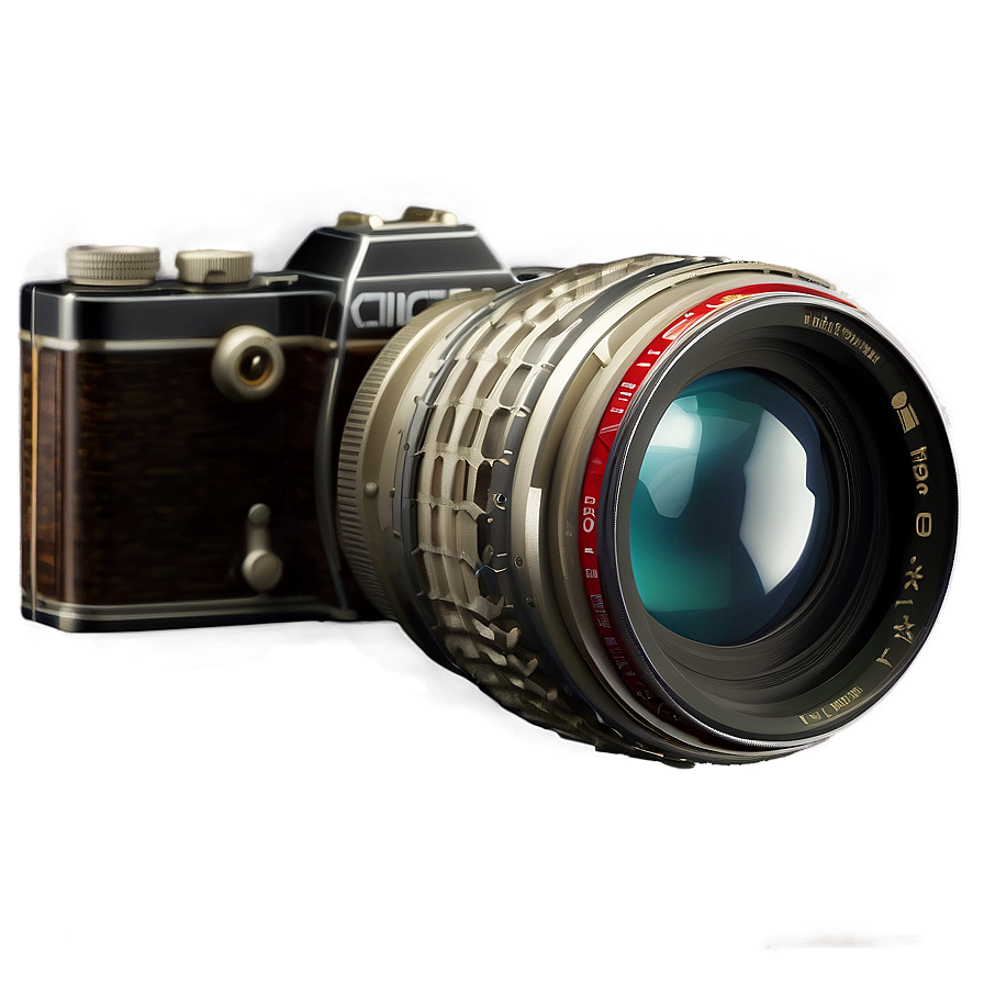 Vintage Collector Camera Png Axl27 PNG Image