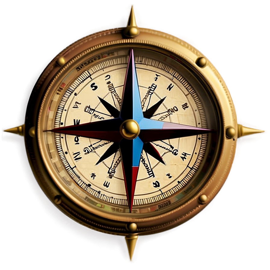 Vintage Compass Png Wme61 PNG Image