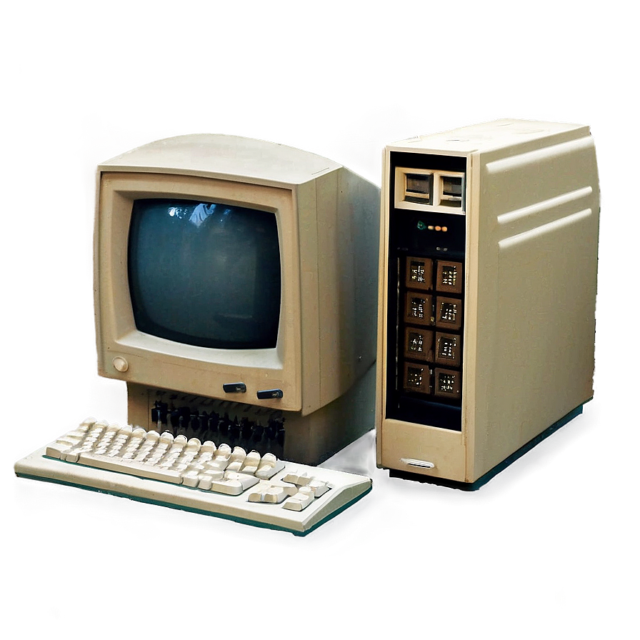 Vintage Computer Png 06112024 PNG Image