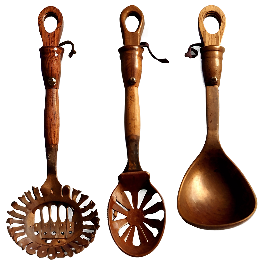 Vintage Cooking Utensils Png 75 PNG Image