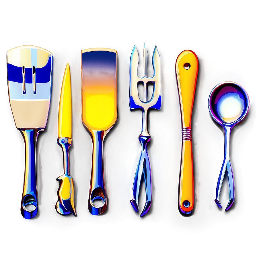 Vintage Cooking Utensils Png Kth41 PNG Image